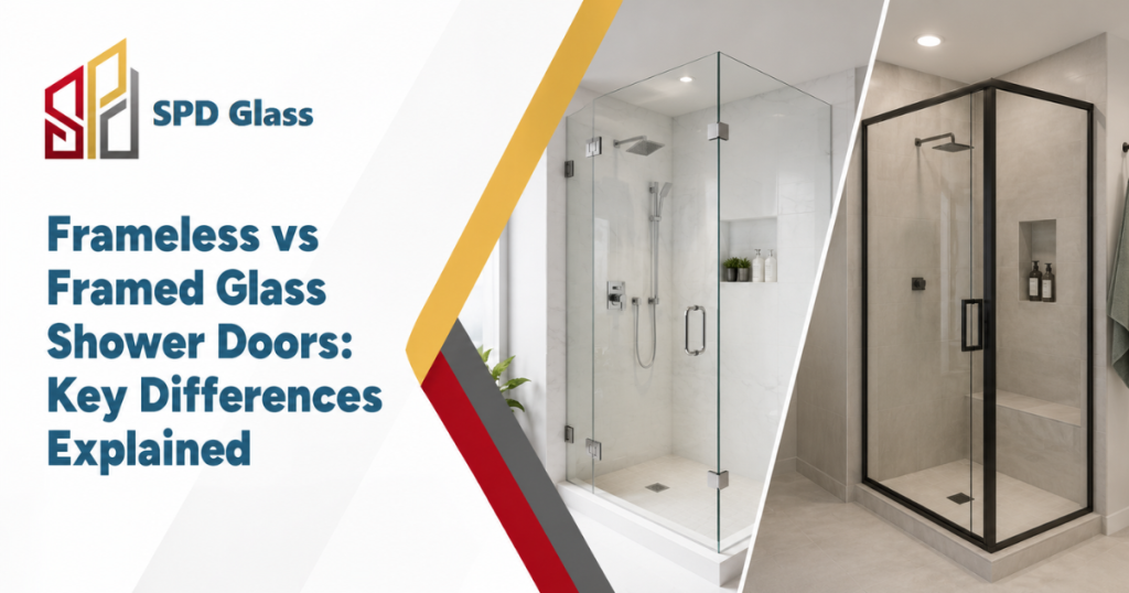 Frameless vs Framed Glass Shower Doors: Key Differences Explained 